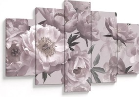 Tablou - Vintage bujorii (150x105 cm)
