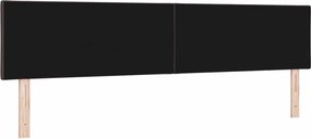 vidaXL Tăblie cap Maro închis 200 cm țesătură