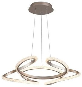 Lustra LED decorativa Doodle Champagne