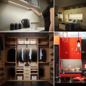 Corp de iluminat LED cu senzor pentru mobilier LED/9W/12/230V