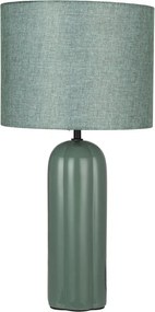 Veioza, Lampa de masa din ceramica verde VALENTO