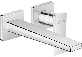 Baterie lavoar incastrata Hansgrohe Metropol 225 incastrata crom