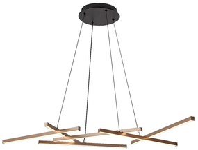 Lustra LED suspendata cu telecomanda Severine