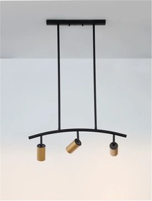 Lustra moderna minimalista cu 3 spoturi POGNO