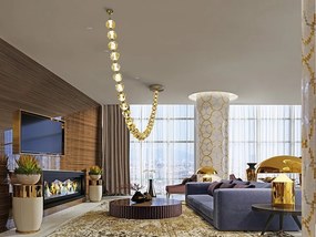 Lustra LED suspendata design modern Zaria II