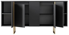 Dulap Luna (antracit + auriu). 1073570