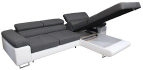 Supermobel Coltar extensibil DARKO mini, 275x73-94x200, sawana 14/sioux 1115, dreapta
