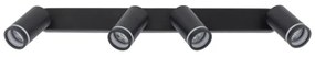 Spot JET 4xGU10/10W/230V negru