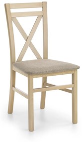 Scaun tapitat Dariusz stejar sonoma - H 90 cm