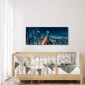 Tablou - Noaptea la Dubai (120x50 cm)