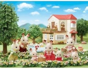 Sylvanian Families Familie de iepurași"ciocolată", noi