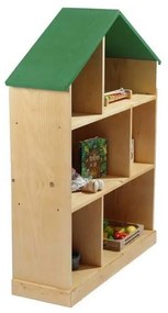 Casuta biblioteca BookHouse, Material Lemn Masiv - Forest