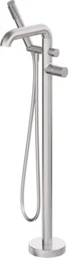 Baterie pentru cada freestanding, otel, cu set de dus, Deante Silia Hexa Crom