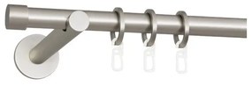 Galerie simpla PICIOR UNIVERSAL - CAPACEL-simpla /19 -CROM MAT (Alege marime: 280 cm)