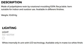 CORP DE ILUMINAT LED DECORATIV THE SECOND LIGHT 75cm
