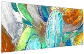 Tablou - Abstract colorat (120x50 cm)