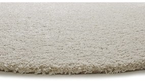 Covor bej rotund ø 130 cm Norge – Universal