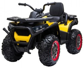 ATV Electric cu acumulator pentru copii NOVOKIDS™ Desert Rider , Cu faruri luminoase, Roti din Cauciuc EVA, 3-12 ani , max 50 kg , 2 Baterii de 12V,