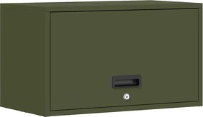 vidaXL Dulap de perete pentru garaj Olivengrønn 60 x 33 x 35 cm