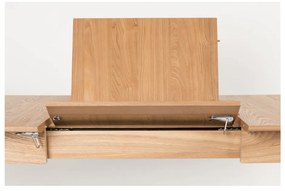 Masă dining extensibilă Zuiver Glimps, 120 x 80 cm