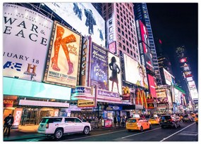 Tablou - New York Theather District (70x50 cm)