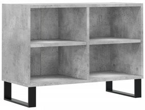 826976 vidaXL Comodă TV, gri beton, 69,5x30x50 cm, lemn compozit