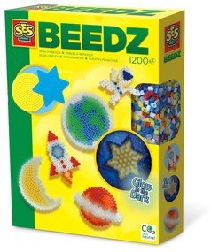 Set creativ Beedz - Margele de calcat Univers fotoluminescent