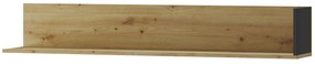 Raft Lorren 35 (stejar artisan + negru mat). 1068169