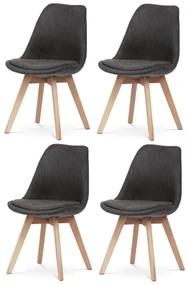 Set de scaune de sufragerie CT-751 GREY2, 4 buc.