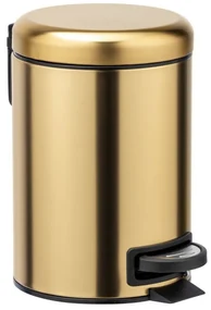 Coș de baie LEMAN, 3 L, WENKO, auriu