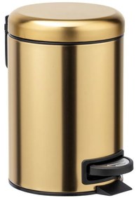 Coș de gunoi LEMAN, Auriu, 3 L, WENKO