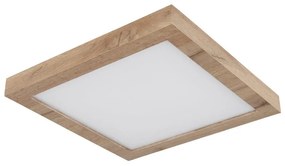 Plafoniera LED cu efect de lemn XAVVI