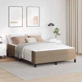 vidaXL Pat Altele Cappuccino 140 x 190 cm Piele artificială