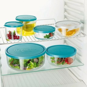 Doză de sticlă cu capac Bormioli Rocco Frigoverre , 9,5 cm, S