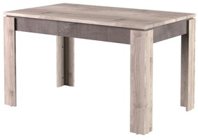 Masă de sufragerie extensibilă (pentru 4 6 persoane) Mebel Bos Jolene (castan nairobi + onyx). 1052989