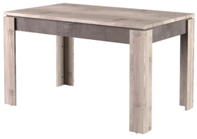 Masă de sufragerie extensibilă (pentru 4 6 persoane) Mebel Bos Jolene (castan nairobi + onyx). 1052989