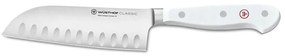 Wüsthof - Cuțit de bucătărie Santoku CLASSIC, lamă 14 cm, alb