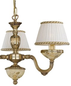 Candelabru din alama 3 brate design italian 6522
