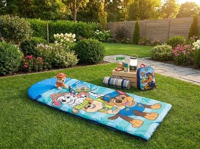 Sac de dormit pentru copii PAW PATROL 170x70 cm, albastru