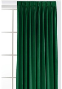 Draperie verde dimout (semi-opacă) din catifea 400x270 cm Velto – Filumi