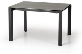 Masa extensibila metal + ceramica Horizon - L 120-180 x l 85 x h 76 cm