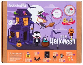 KIT CREATIE 6-IN-1 HALLOWEEN FERICIT - JACK IN THE BOX (JK10061)