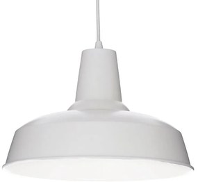 Lustra suspendata / Pendul stil INDUSTRIA Style MOBY SP1 BIANCO 102047