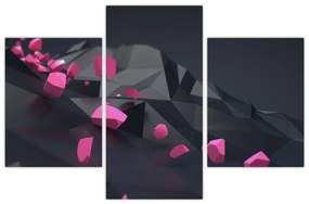 Tablou 3D abstracție (90x60 cm)