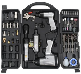 vidaXL Trusă scule pneumatice 70 piese