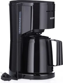 Severin KA 9306 - Cafetieră cu carafă termică 1 l 1000W/230V neagră