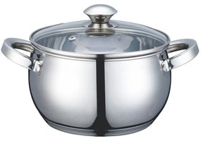 Oala cu capac Voltz V51210G18, 18 cm, 2.7 litri, Inductie, Inox