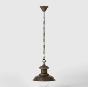 Lustra stil nautic din alama si sticla Al Mare