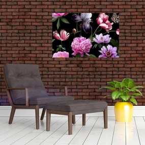 Tablou - Ilustrație de flori (90x60 cm)