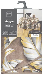 Față de masă lavabilă ø 160 cm Ebany – douceur d'intérieur